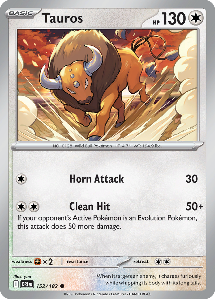 Tauros - 152/182 - Common (Español)