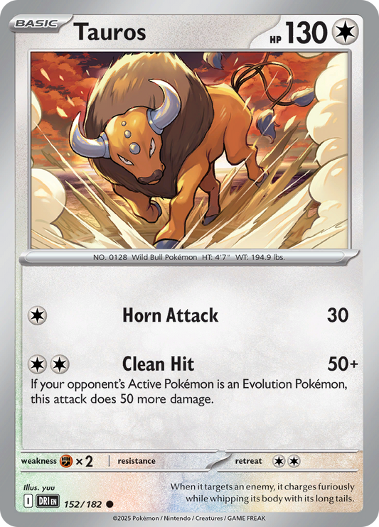 Tauros - 152/182 - Common (Español)