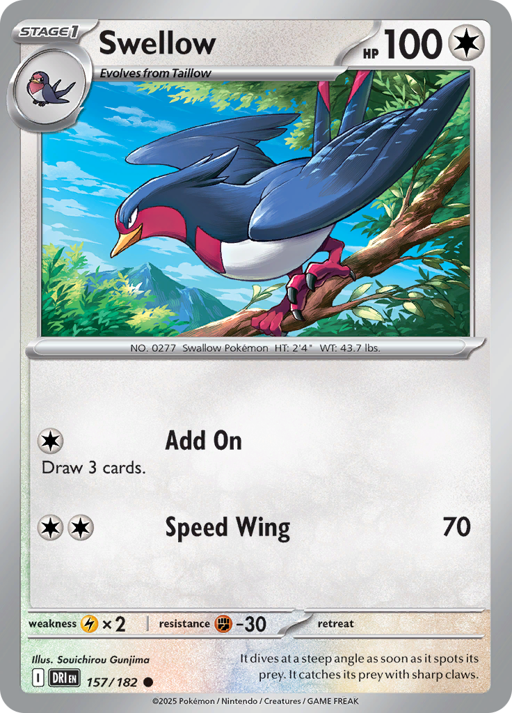 Swellow - 157/182 - Common (Español)