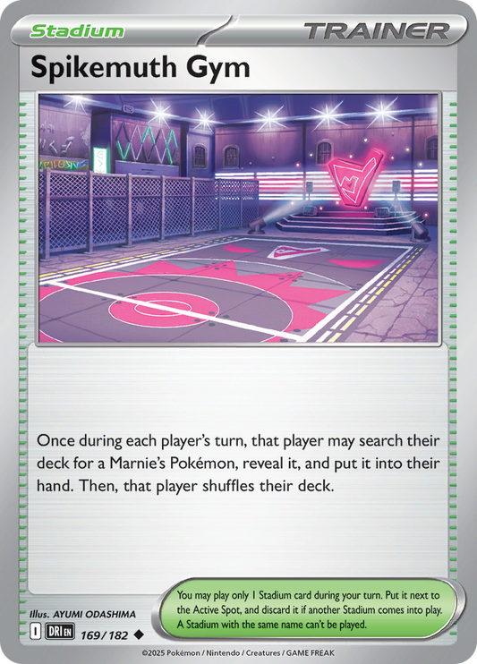 Spikemuth Gym - 169/182 - Uncommon (Español)