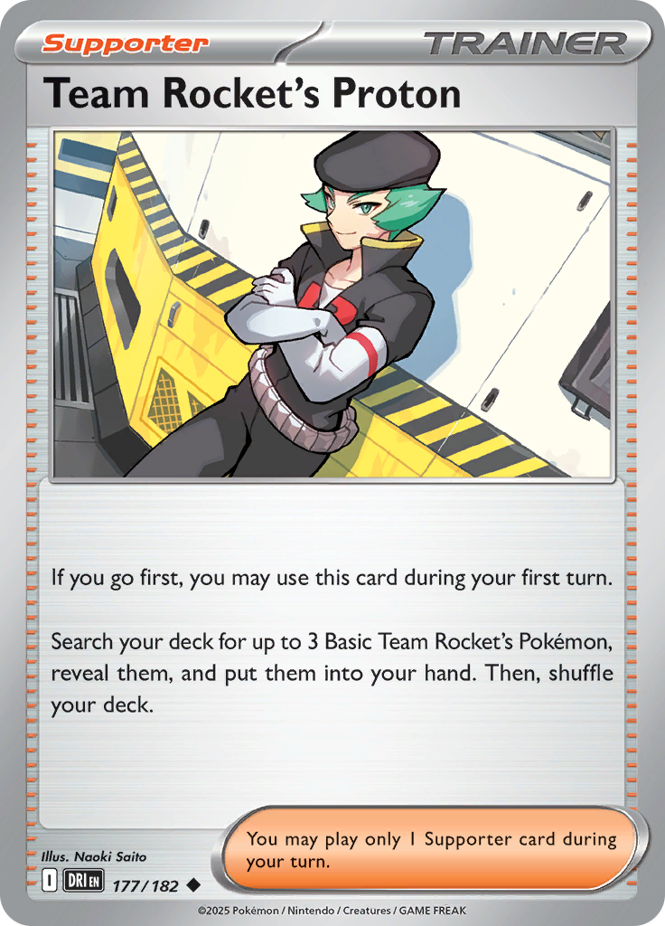 Team Rocket's Proton - 177/182 - Uncommon