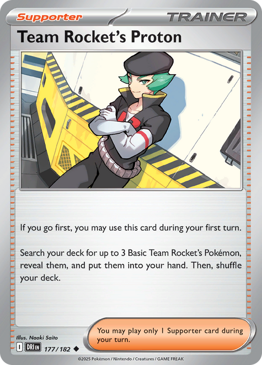Team Rocket's Proton - 177/182 - Uncommon