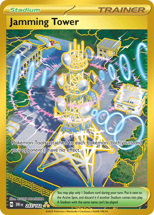 Jamming Tower - 243/182 - Hyper Rare