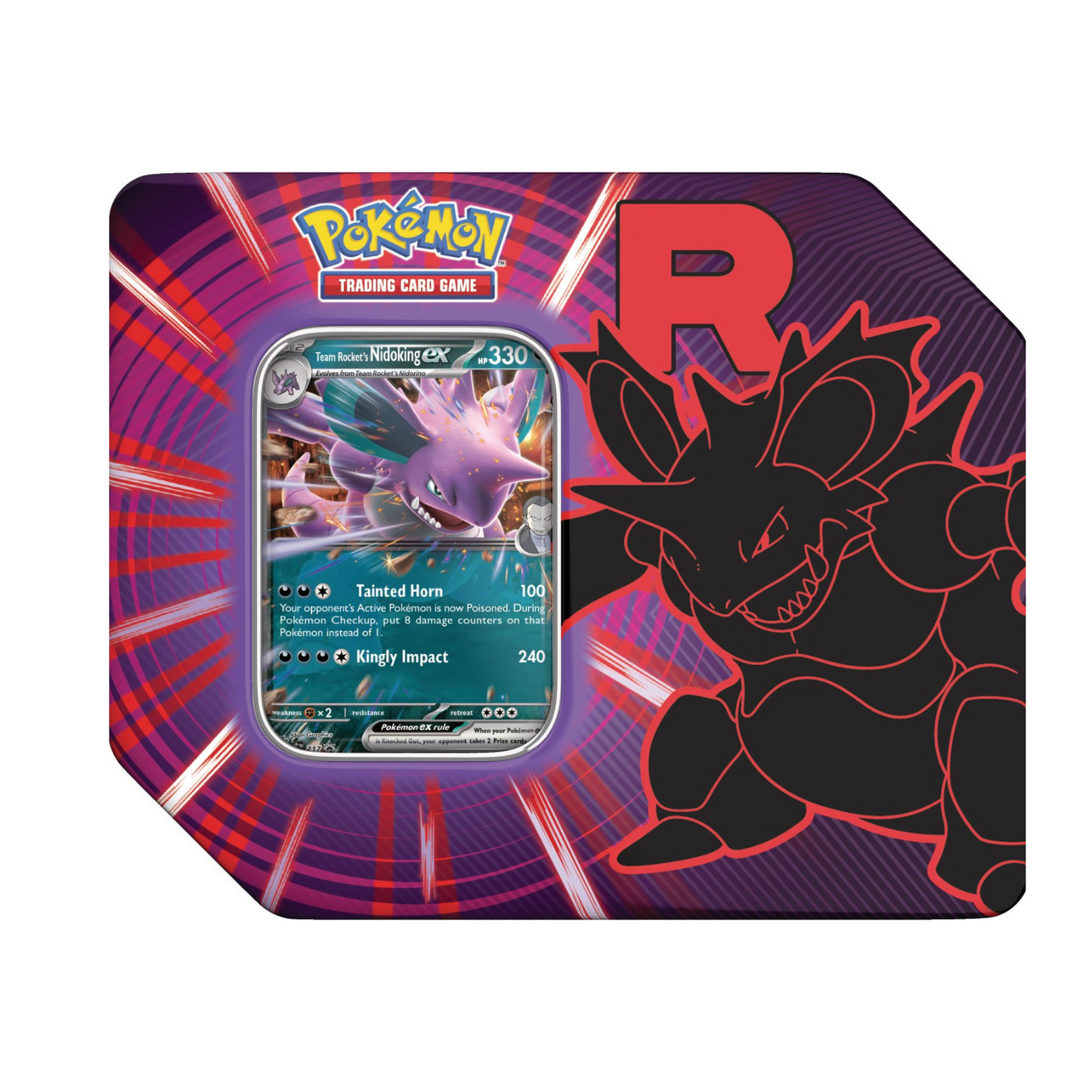 Team Rocket Tin - Ingles