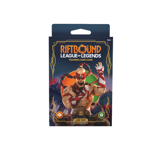 [PREVENTA] Champion Deck - Riftbound: Lee Sin