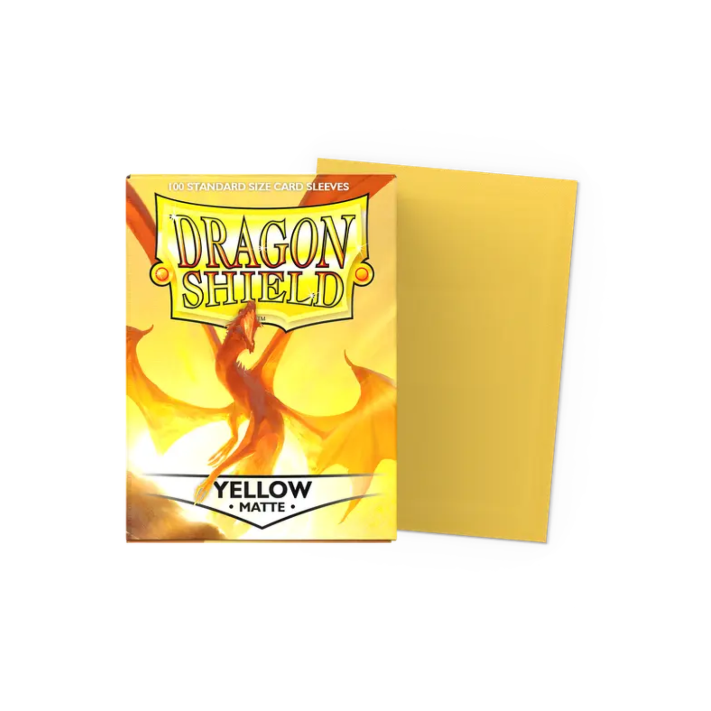 Dragon Shield Matte Standard - Yellow
