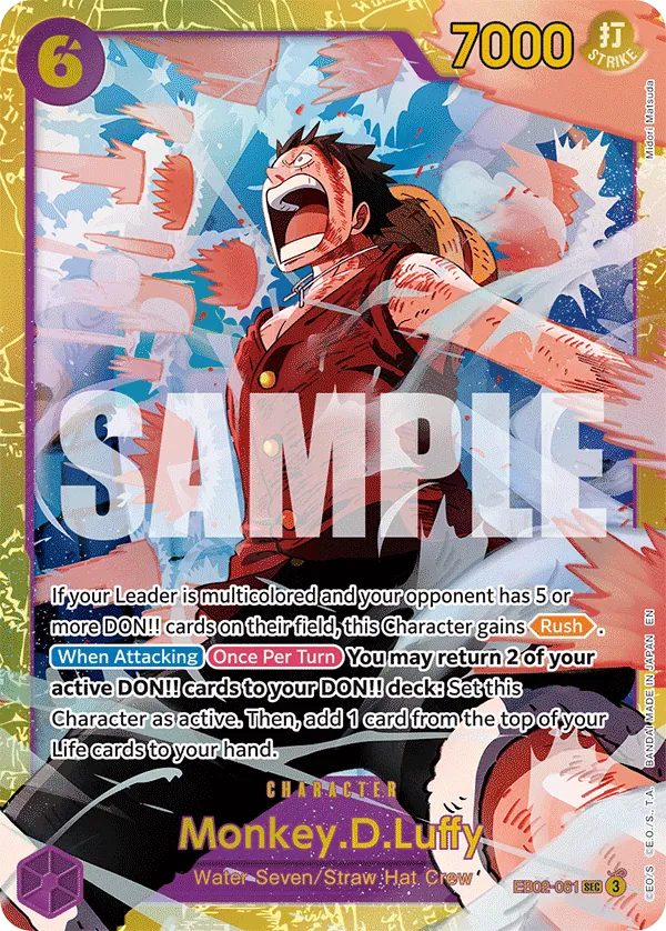 Monkey.D.Luffy - EB02-061