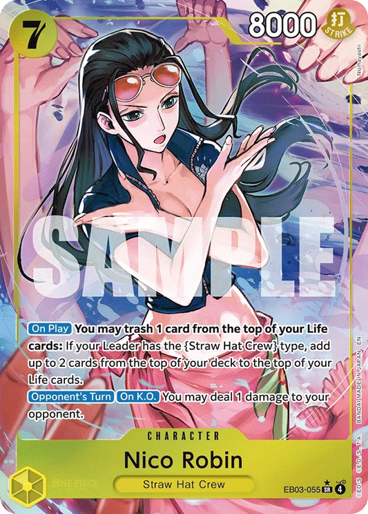 Nico Robin - EB03-055 - Alternate Art