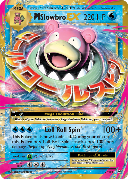 M Slowbro EX - 27/108 - Ultra Rare
