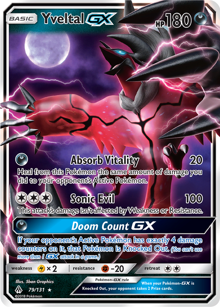 Yveltal GX - 79/131 - Ultra Rare