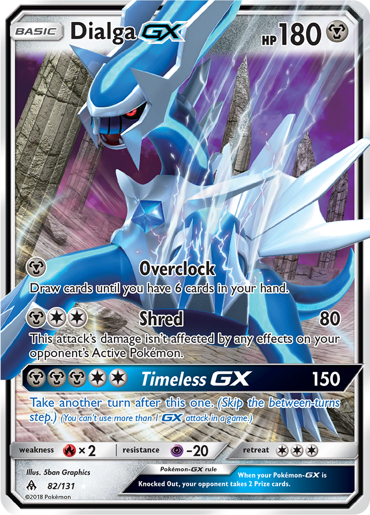 Dialga GX - 82/131 - Ultra Rare