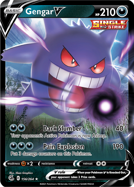 Gengar V - 156/264 - Ultra Rare