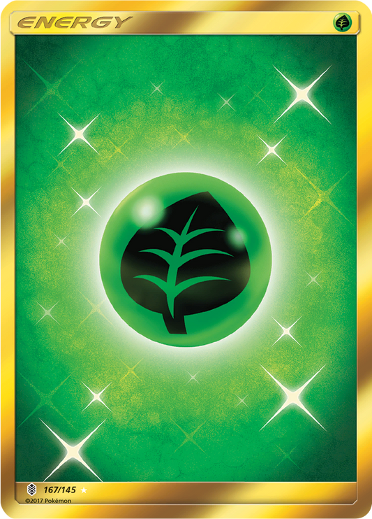 Grass Energy - 167/145 - Secret Rare (Español)