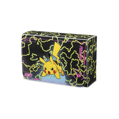 Pokémon Center: Pikachu Neon Charge Double Deck Box