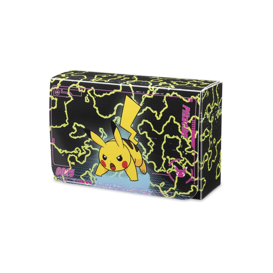 Pokémon Center: Pikachu Neon Charge Double Deck Box