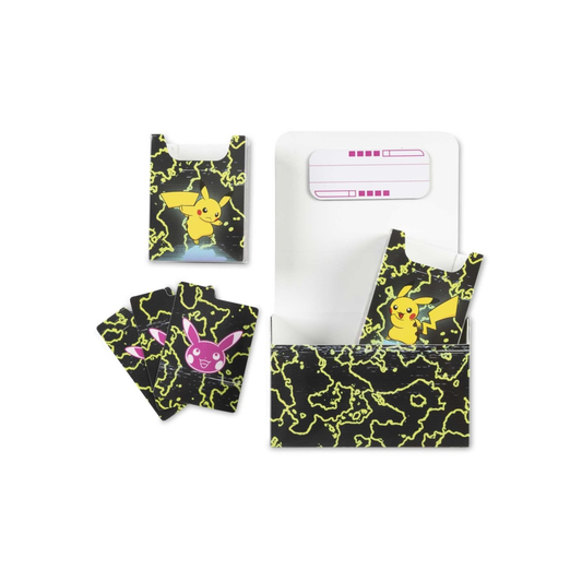 Pokémon Center: Pikachu Neon Charge Double Deck Box