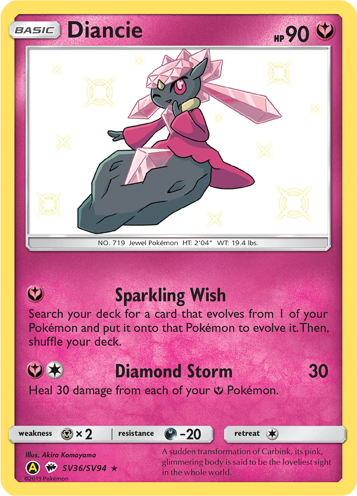 Diancie - SV36/SV94 - Double Rare