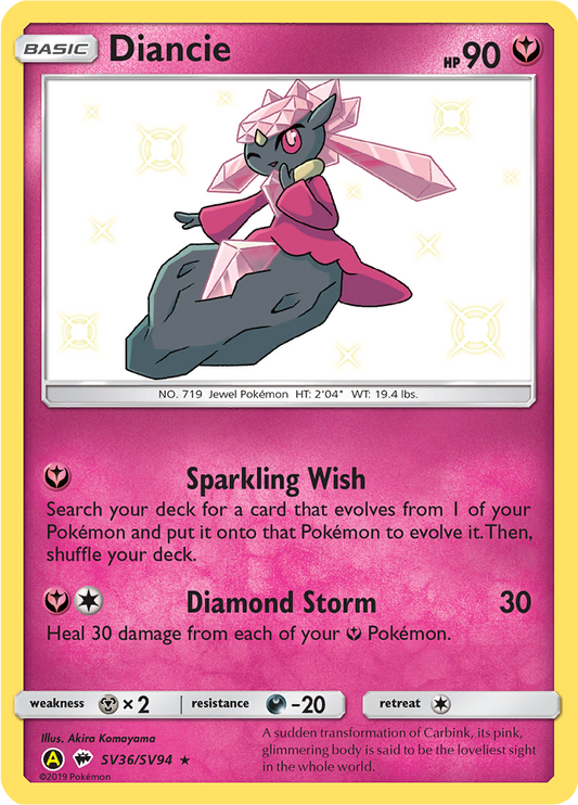 Diancie - SV36/SV94 - Double Rare