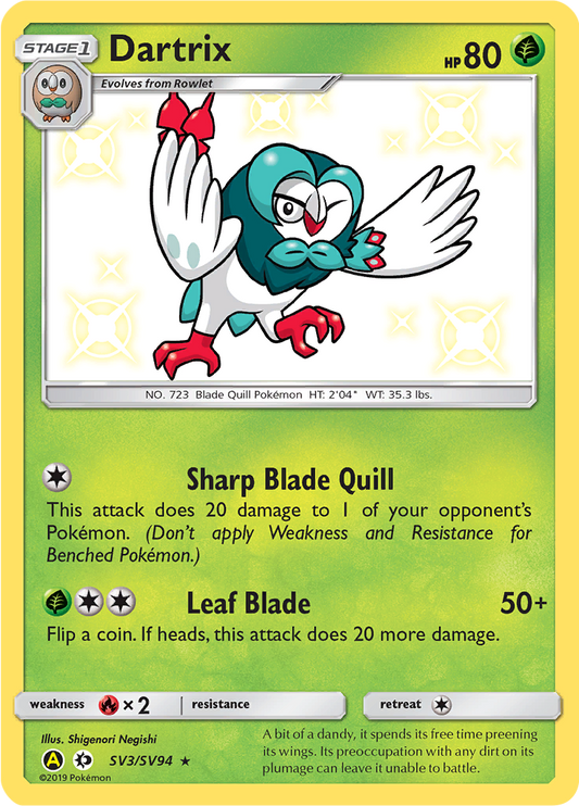 Dartrix - SV3/SV94 - Double Rare