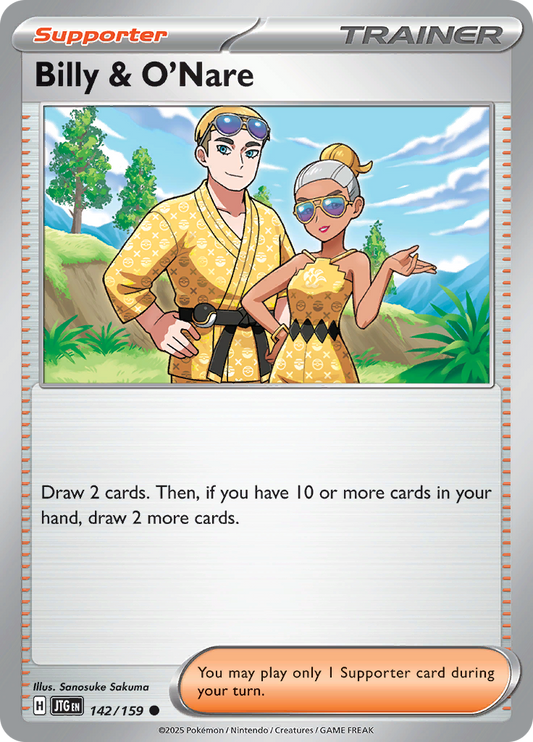 Billy and O'Nare - 142/159 - Common