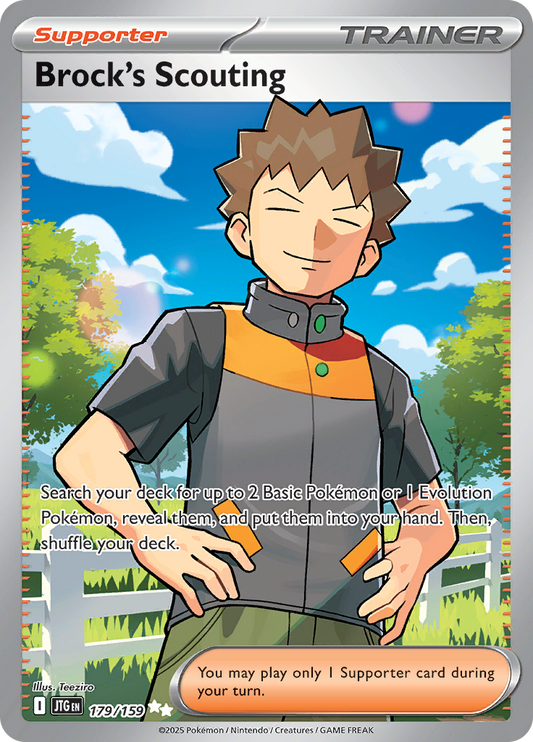Brock's Scouting - 179/159 - Full Art Ultra Rare