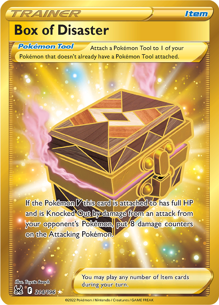 Box of Disaster - 214/196 - Secret Rare (Español)