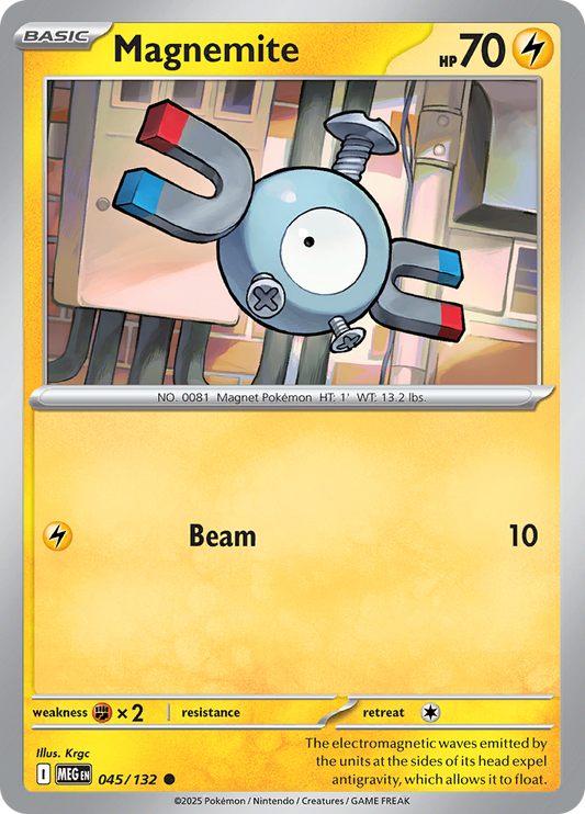 Magnemite - 045/132 - Common