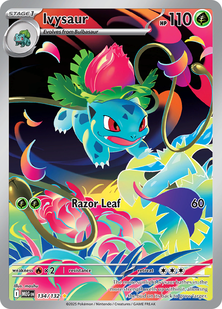 Ivysaur - 134/132 - Art Rare
