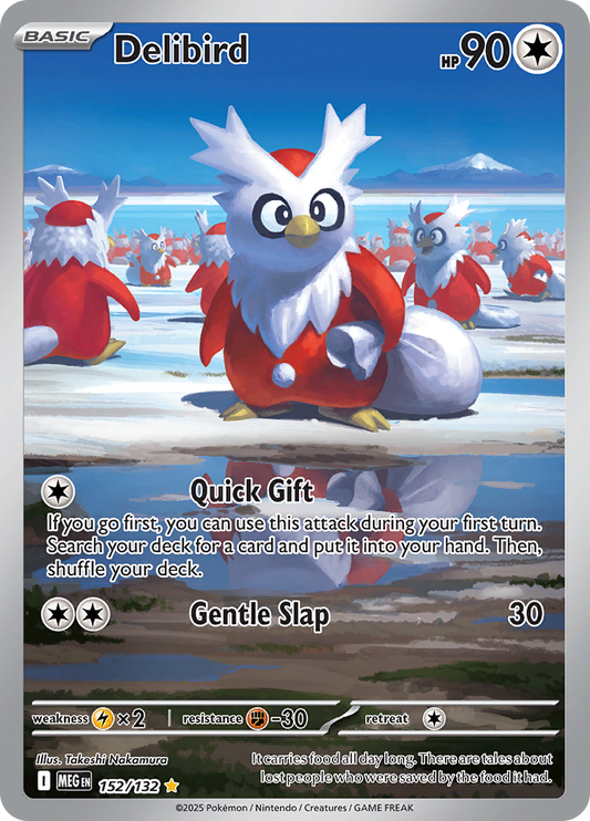 Delibird - 152/132 - Art Rare