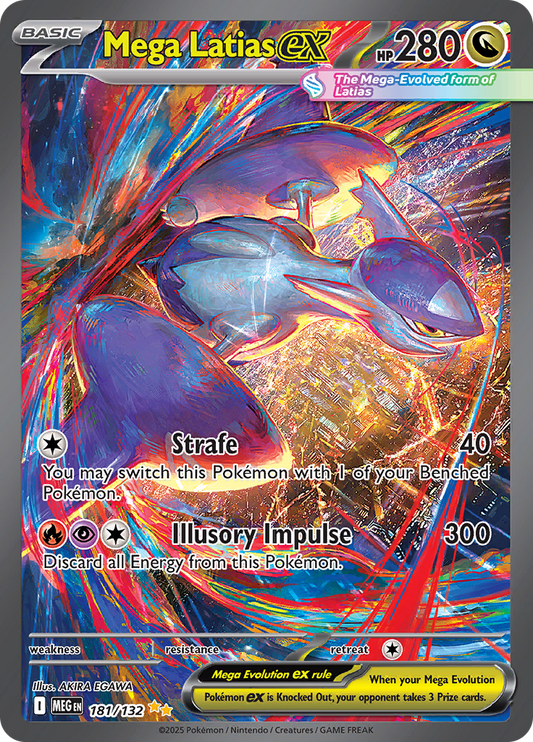 Mega Latias ex - 181/132 - Special Art Rare