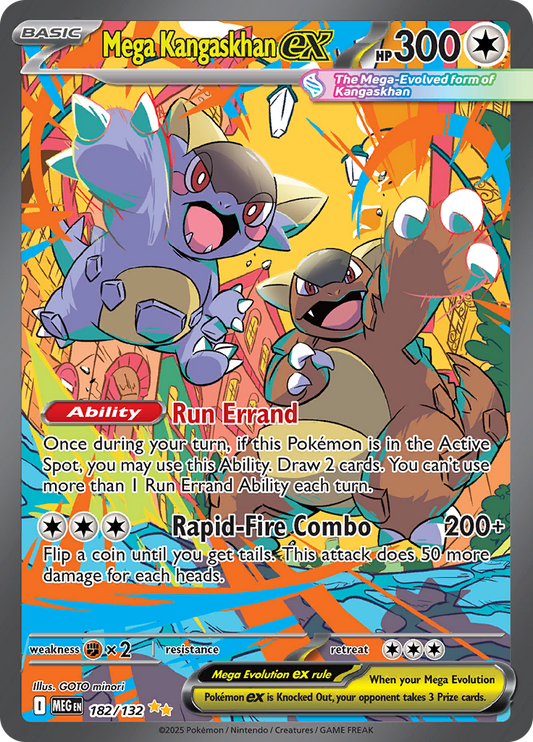 Mega Kangaskhan ex - 182/132 - Special Art Rare (Español)