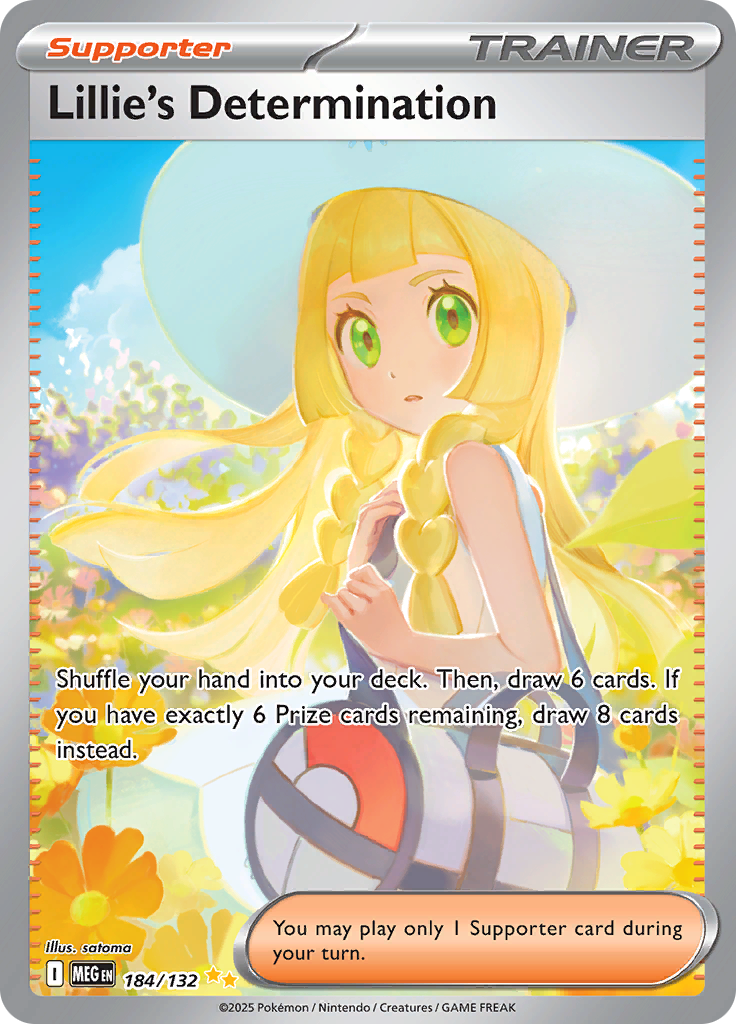 Lillie's Determination - 184/132 - Special Art Rare