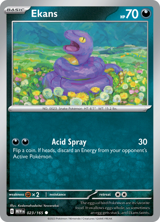 Ekans - 023/165 - Common