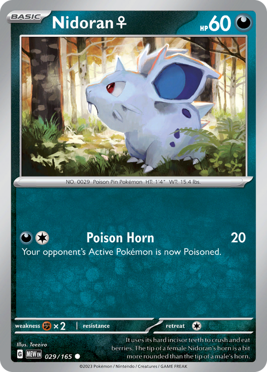 Nidoran - 029/165 - Common