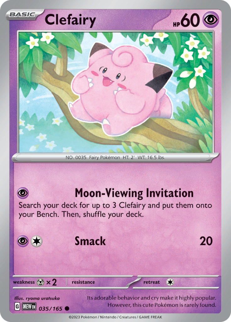 Clefairy - 035/165 - Common