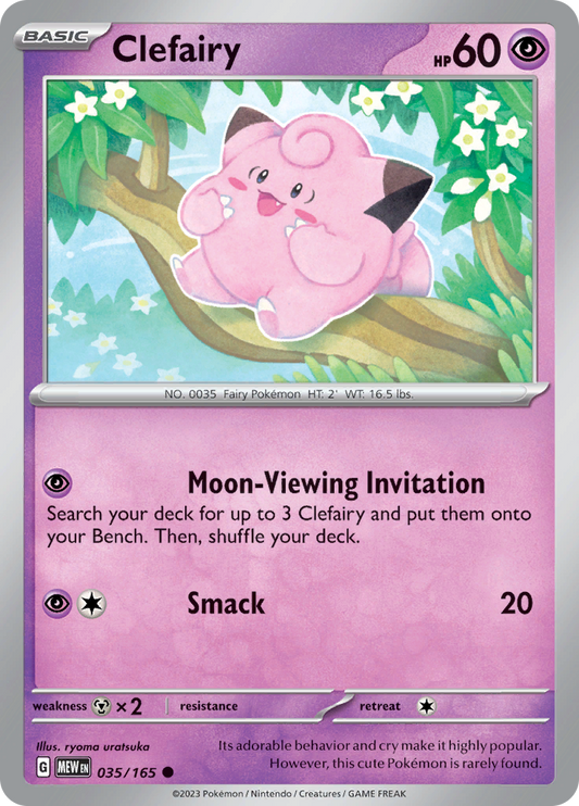 Clefairy - 035/165 - Common (Español)