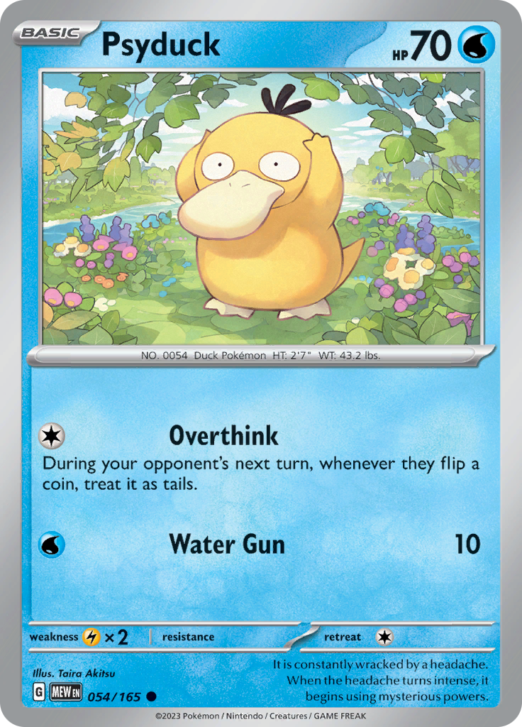 Psyduck - 054/165 - Common (Español)