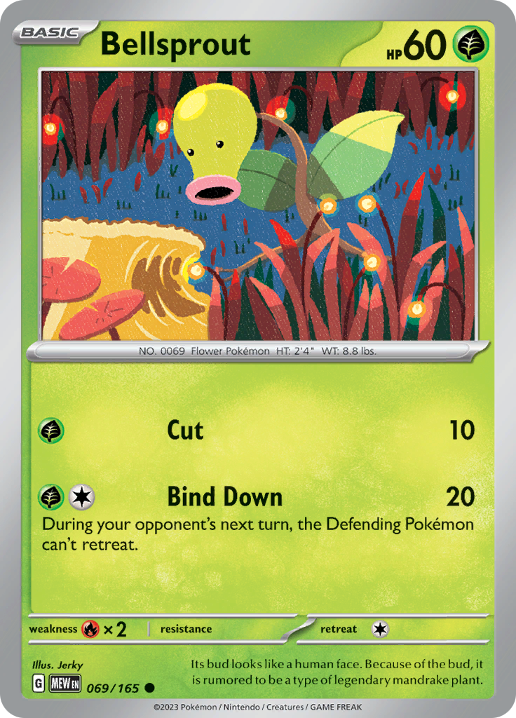 Bellsprout - 069/165 - Common (Español)