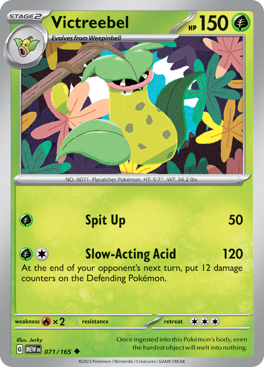 Victreebel - 071/165 - Uncommon (Español)