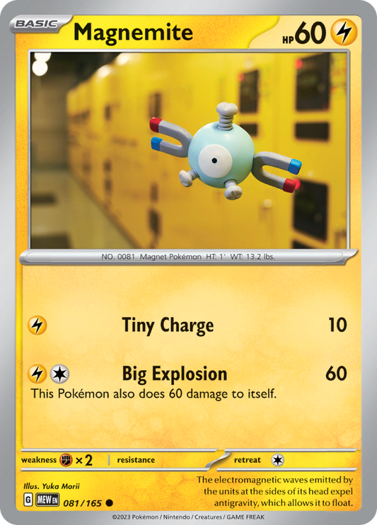 Magnemite - 081/165 - Common (Español)