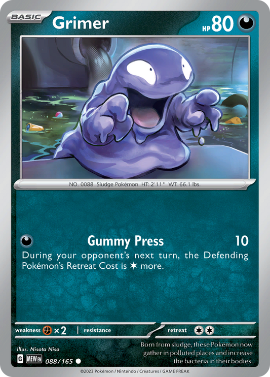 Grimer - 088/165 - Common (Español)