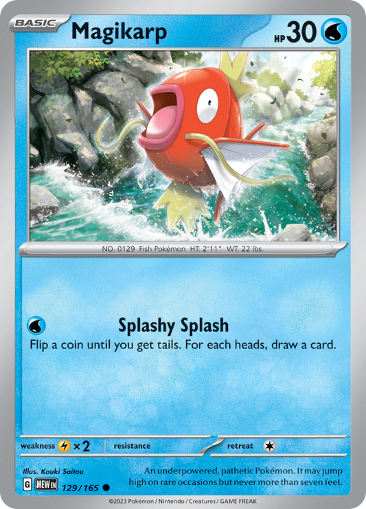 Magikarp - 129/165 - Common