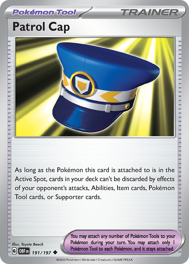 Patrol Cap - 191/197 - Uncommon
