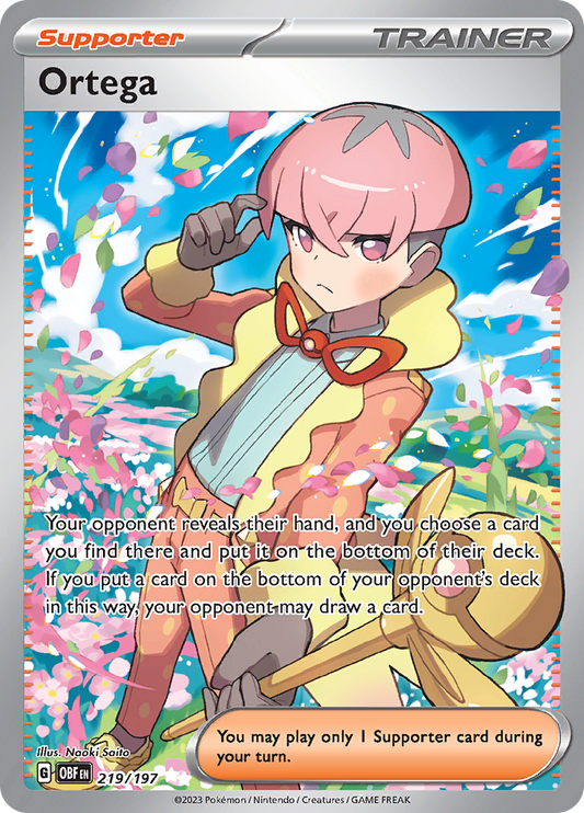Ortega - 219/197 - Full Art Secret Rare