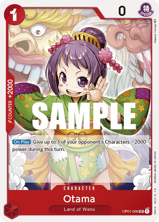 Otama - OP01-006 - Uncommon (PRB01) - OP01-006