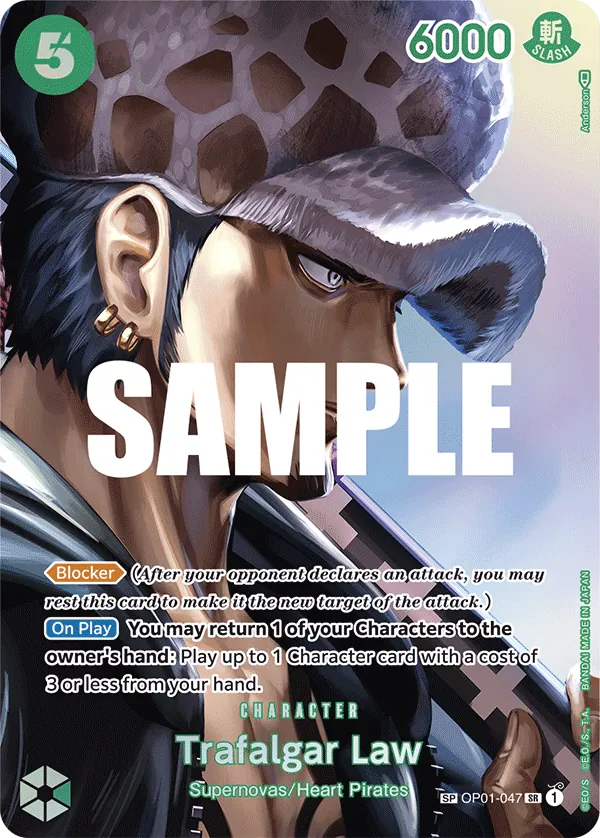 Trafalgar Law - OP01-047 - Special Card (OP04 V2) - OP01-047