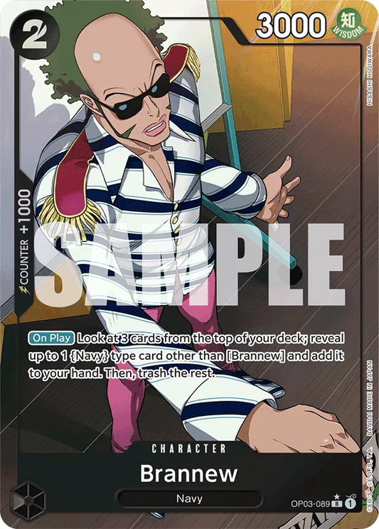 Brannew - OP03-089 - Full Art (PRB01 V3) - OP03-089