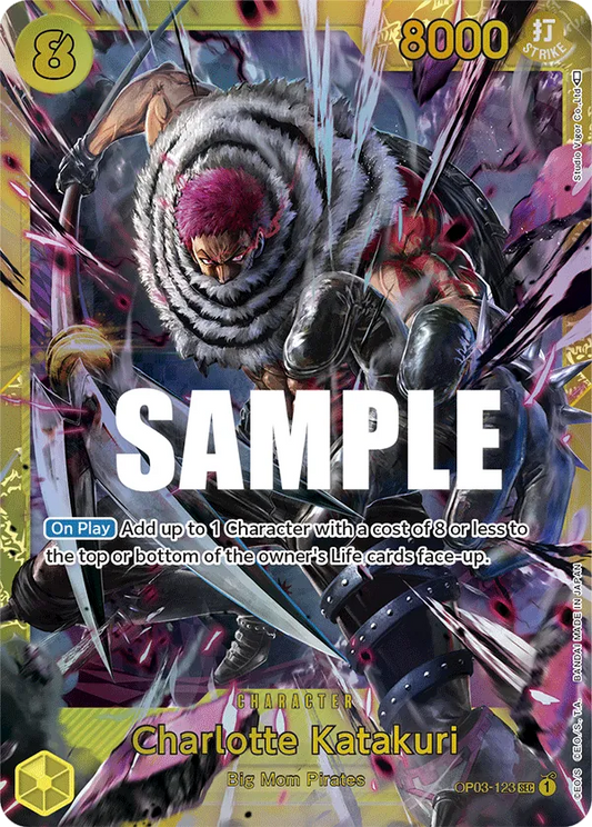 Charlotte Katakuri - OP03-123 - Secret Rare (PRB01) - OP03-123