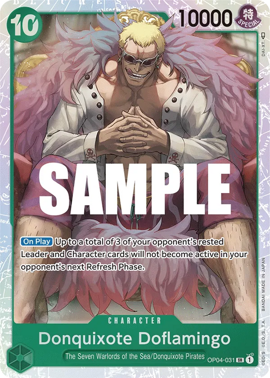 Donquixote Doflamingo - OP04-031 - Super Rare (PRB01) - OP04-031