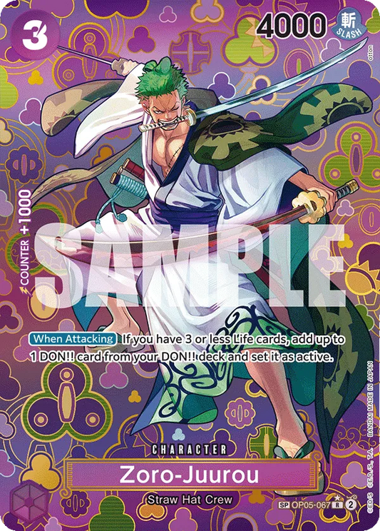 Zoro-Juurou - OP05-067 - Special Card (OP09 V3) - OP05-067